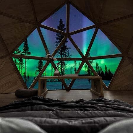 Вилла Skog Aurora Igloos Каликс Экстерьер фото